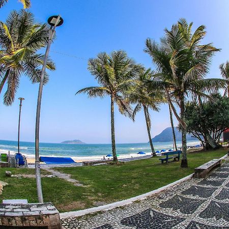 1E-Pe Na Areia Da Praia Do Tombo, 3 Quartos, Ar Cond, 2 Banheiros+Roupas De Cama Guaruja Bagian luar foto