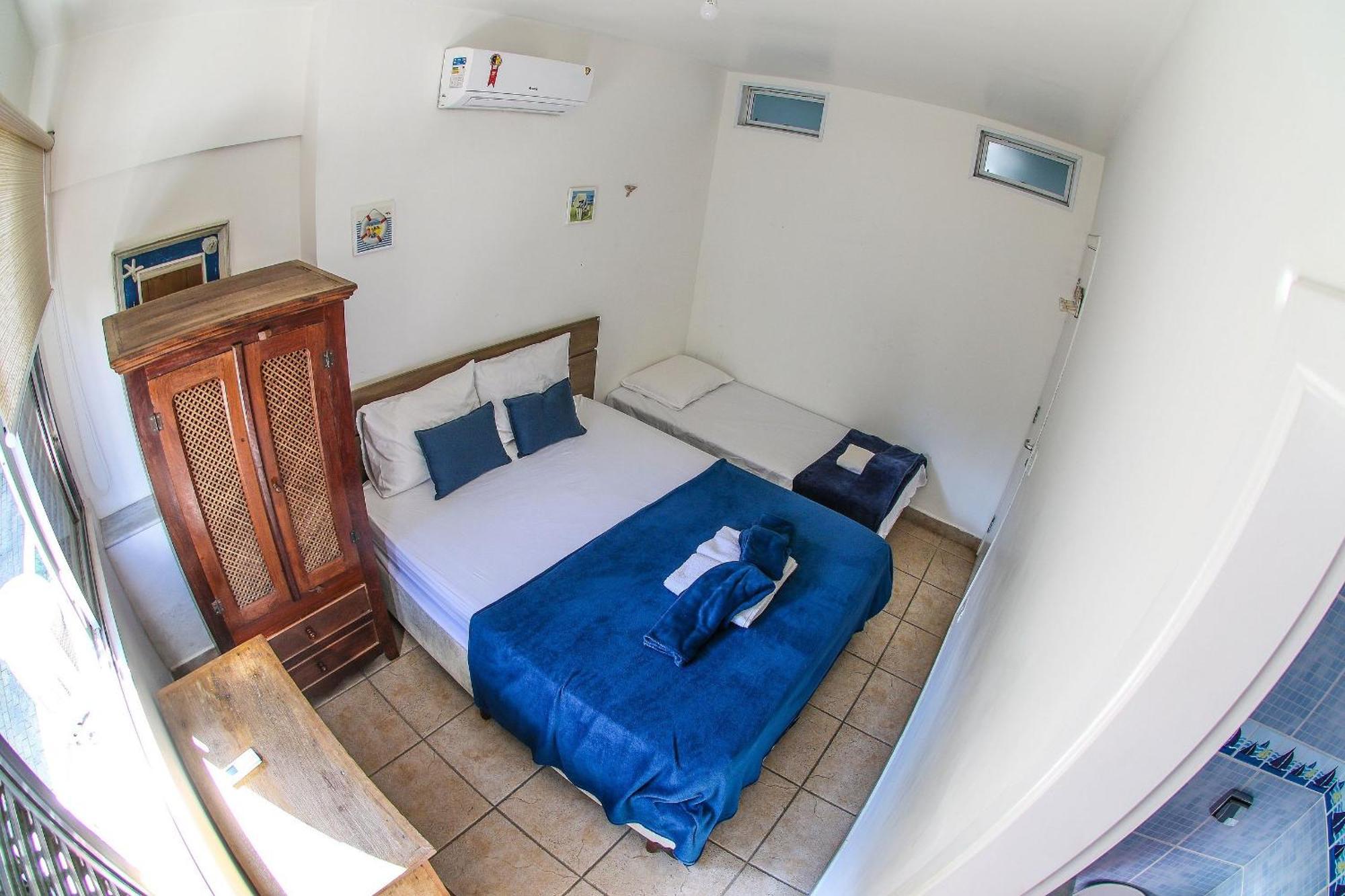 1E-Pe Na Areia Da Praia Do Tombo, 3 Quartos, Ar Cond, 2 Banheiros+Roupas De Cama Guaruja Bagian luar foto