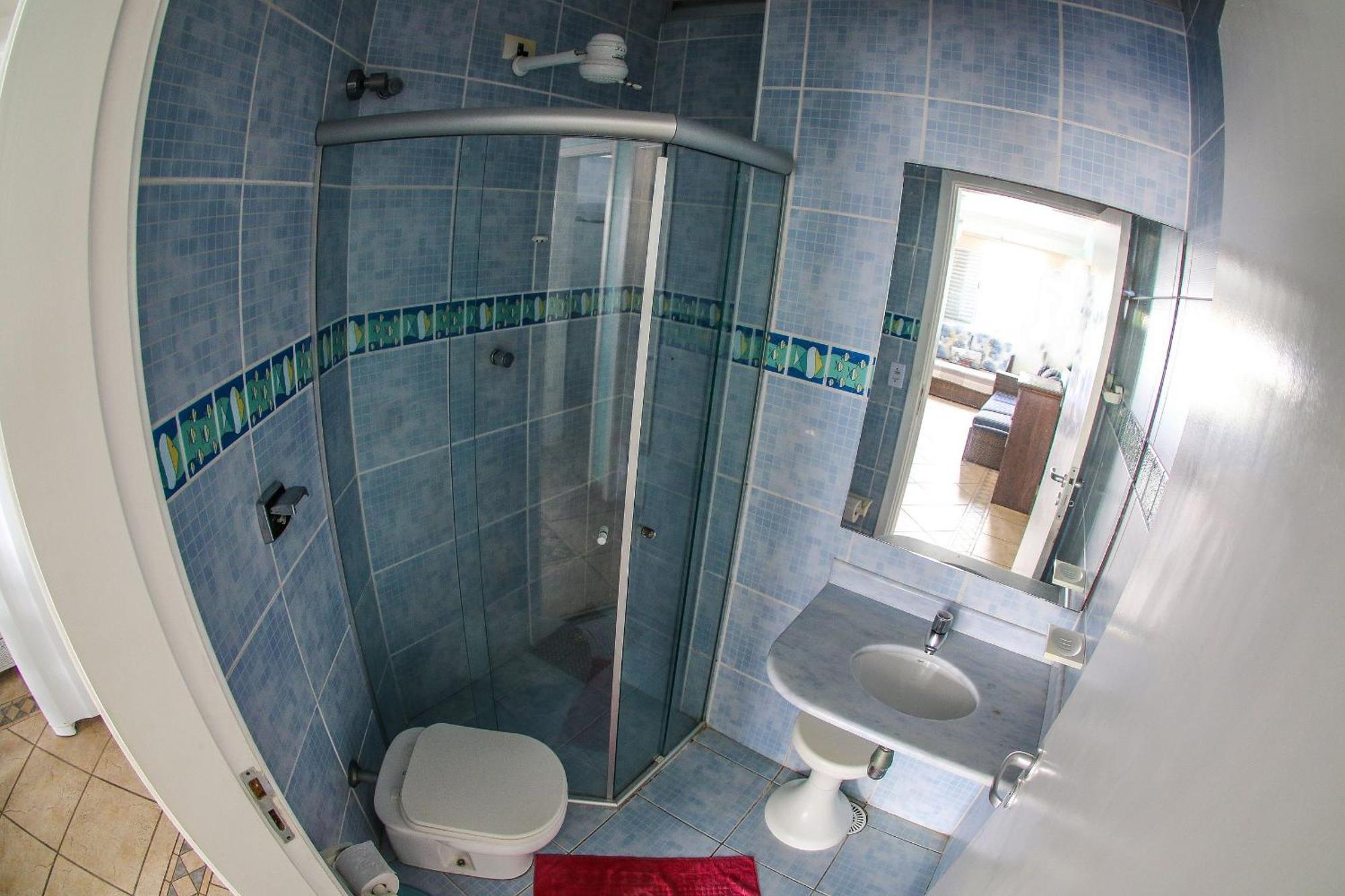 1E-Pe Na Areia Da Praia Do Tombo, 3 Quartos, Ar Cond, 2 Banheiros+Roupas De Cama Guaruja Bagian luar foto